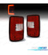 FANALI VOLKSWAGEN VW CADDY 04-15 LED ROSSO CROMATO