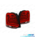 FANALI VOLKSWAGEN VW POLO 6R 09-14 LED ROSSO CROMATO