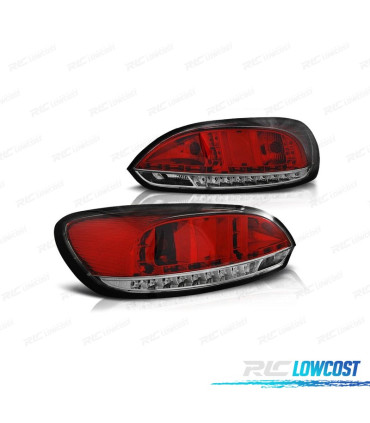 FANALI VOLKSWAGEN VW SCIROCCO 08-14 LED ROSSO CROMATO