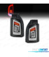 FANALI PER VOLKSWAGEN VW T5 1P 03-09 BARRE LUMINOSE DINAMICHE FONDO NERO AFFUMICATO
