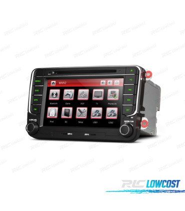 RADIO NAVIGATORE 7" PER SKODA USB GPS TOUCH HD