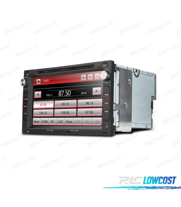 RADIO GPS ANDROID 10 PER VOLKSWAGEN VW NAVIGATORE 7" USB TATTILE HD