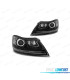 FARI PER SKODA OCTAVIA 08-13 LUCE DIURNA SFONDO NERO