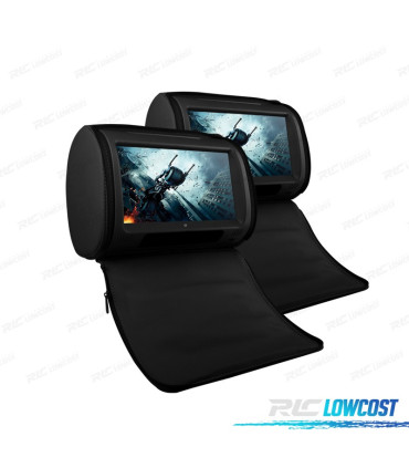 SUPPORTO PER POGGIATESTA MULTIMEDIALE 9 POLLICI HD TOUCH SCREEN USB SD COLORE NERO