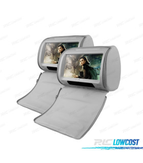 SUPPORTO PER POGGIATESTA MULTIMEDIALE 9 POLLICI HD TOUCH SCREEN USB SD COLORE GRIGIO