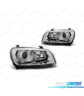 FARI PER TOYOTA RAV-4 94-00 ANGEL EYES FONDO CROMATO