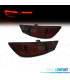 FANALI PER RENAULT CLIO 4 13-16 LIGHT BAR ROSSO AFFUMICATO