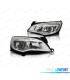 FARI PER OPEL ASTRA J 09-15 LUCE DIURNA A LED FONDO CROMATO
