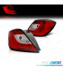 FANALI PER OPEL ASTRA H GTC 04-09 LIGHT BAR ROSSO CROMATO