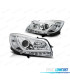 FARI PER OPEL INSIGNIA 08-13 TUBE LIGHT CON FONDO CROMATO