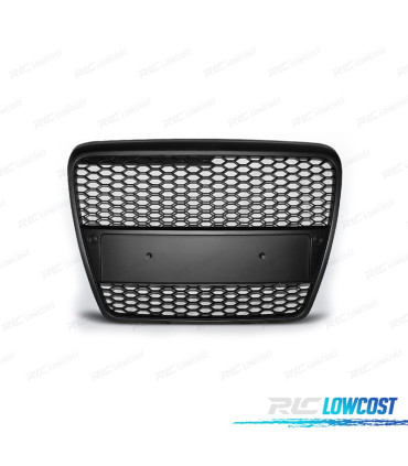GRIGLIA PER AUDI A6 4F 04-08 ASPECTO RS6 COLORE NERO