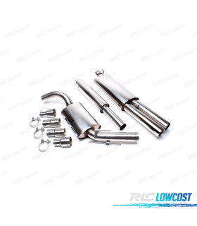 IMPIANTO DI SCARICO PER VOLKSWAGEN VW GOLF MK2 83-91