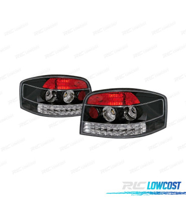 FANALI PER AUDI A3 8P 03-08 LED SFONDO NERO