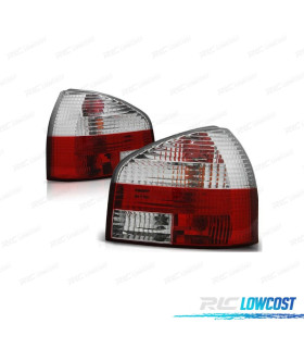 FANALI PER AUDI A3 8L 96-03 ROSSO CROMATO