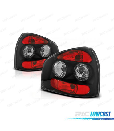 FANALI PER AUDI A3 8L 96-03 FONDO NERO