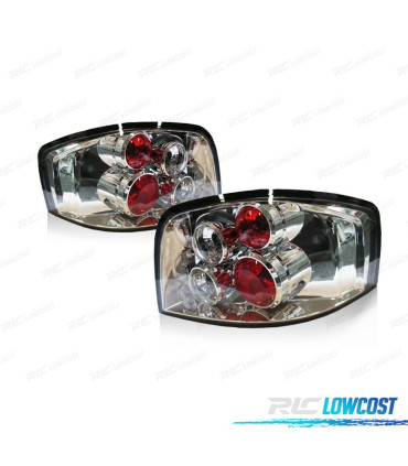 FANALI AUDI A3 8P 03-08 FONDO CROMATO