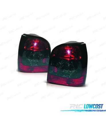 FANALI AUDI A4 B5 AVANT 94-00 ROSSO AFFUMICATO