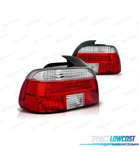 FANALI BMW E39 95-00 ROSSO BIANCO