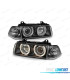 FARI BMW E36 90-99 OCCHI ANGELI FONDO NERO