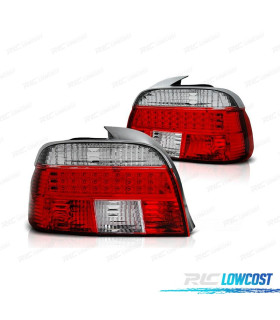 FANALI A LED BMW E39 95-00 ROSSO CROMATO