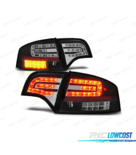 FANALI AUDI A4 B7 04-07 LED SFONDO NERO