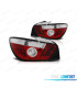 FANALI PER SEAT IBIZA 08-12 3 PORTE LED ROSSO CROMATO