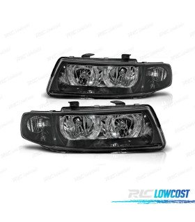 FARI PER SEAT LEON E TOLEDO 99-05 ANGEL EYES FONDO NERO