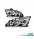 FARI PER FORD FOCUS 04-08 ANGEL EYES FONDO CROMATO