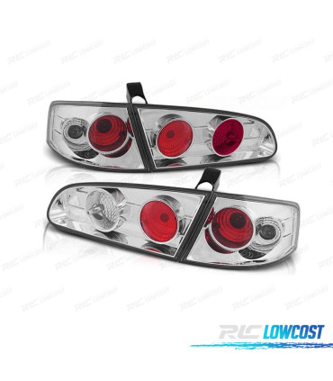 FANALI SEAT IBIZA 6L 02-08 FONDO CROMATO