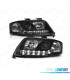 FARI AUDI A6 4B 97-99 LUCE DIURNA REALE SFONDO NERO