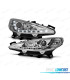 FARI PEUGEOT 207 06-12 LUCE LED DIURNA FONDO CROMATO