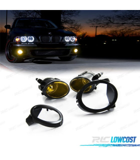 FARI ANABBAGLIANTI PARAURTI M BMW E46 98-06, E39 95-03 VETRO GIALLO