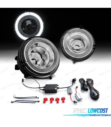 FARI ANABBAGLIANTI MINI COOPER R55 R56 R57 R58 R59 R60 R61 07-14 CROMATO