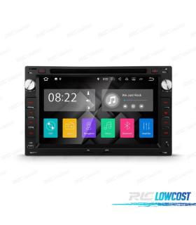 RADIO GPS ANDROID 10 PER VOLKSWAGEN VW 7" USB GPS TATTILE HD