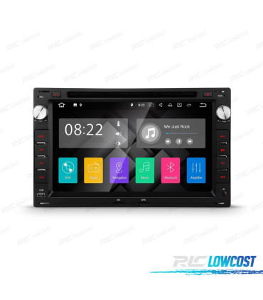 RADIO GPS ANDROID 10 PER VOLKSWAGEN VW 7" USB GPS TATTILE HD