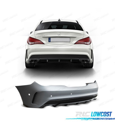 PARAURTI POSTERIORE MERCEDES CLA W117 C117 X117 LOOK AMG PDC 13-18