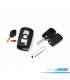 ALLOGGIAMENTO CHIAVE BMW E46 E38 E39 E60 E61 E53 E87 QUADRATA LAMA LISCIA CHIP