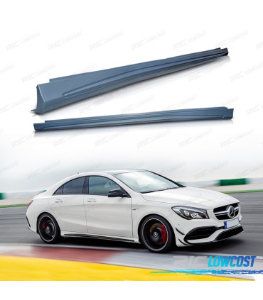 PROFILI LATERALI MERCEDES CLASSE A W176 12-18 CLA W117 13-18 LOOK AMG