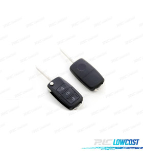 GUSCIO CHIAVE VOLKSWAGEN VW QUADRATA 3 PULSANTI SPADE LATERALE