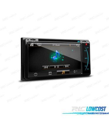 NAVIGATORE RADIO 2 DIN GPS 7" HD TOUCH SCREEN PER TOYOTA BLUETOOTH USB SD