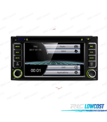 RADIO GPS PER TOYOTA BLUETOOTH USB SD