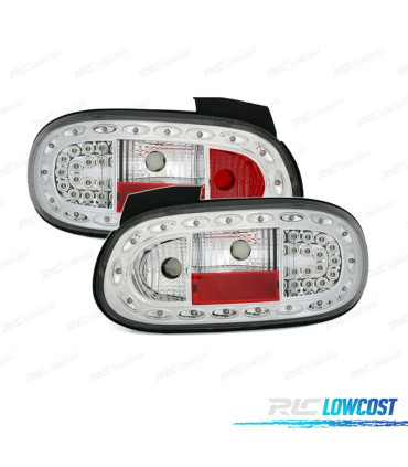 FANALI MAZDA MX5 98-05 LED FONDO CROMATO