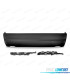 PARAURTI POSTERIORE PER BMW E46 BERLINA 98-05 DOPPIA USCITA