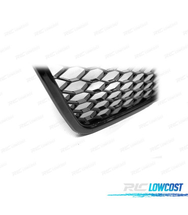 GRIGLIA PER AUDI A4 B7 LOOK RS NERO LUCIDO