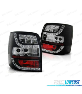 FANALI PER VOLKSWAGEN VW PASSAT B5 96-00 LED SFONDO NERO