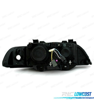 FARI BMW E39 95-00 OCCHI ANGEL FONDO NERO