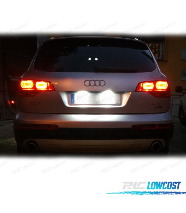 FANALI AUDI Q7 05-09 LED ROSSO CROMATO