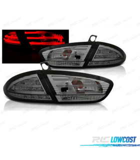 FANALI PER SEAT LEON 09-12 A LED FUMÉ