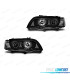FARI XENON PER BMW X5 E53 99-03 ANGEL EYES FONDO NERO