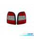 FANALI AUDI A4 B5 AVANT 95-01 LED ROSSO CROMATO